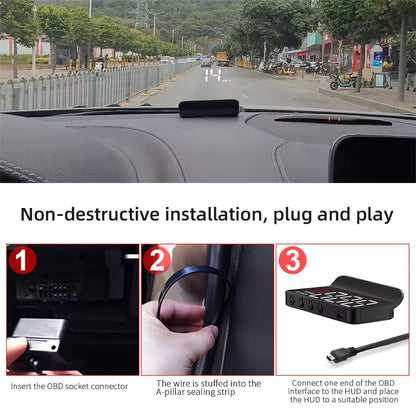 M3 OBD2 Car HUD Head-Up Display