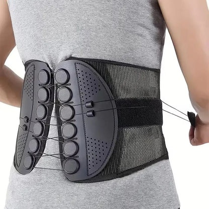 🧘Adjustable Lumbar Support Belt – Lower Back Brace💪